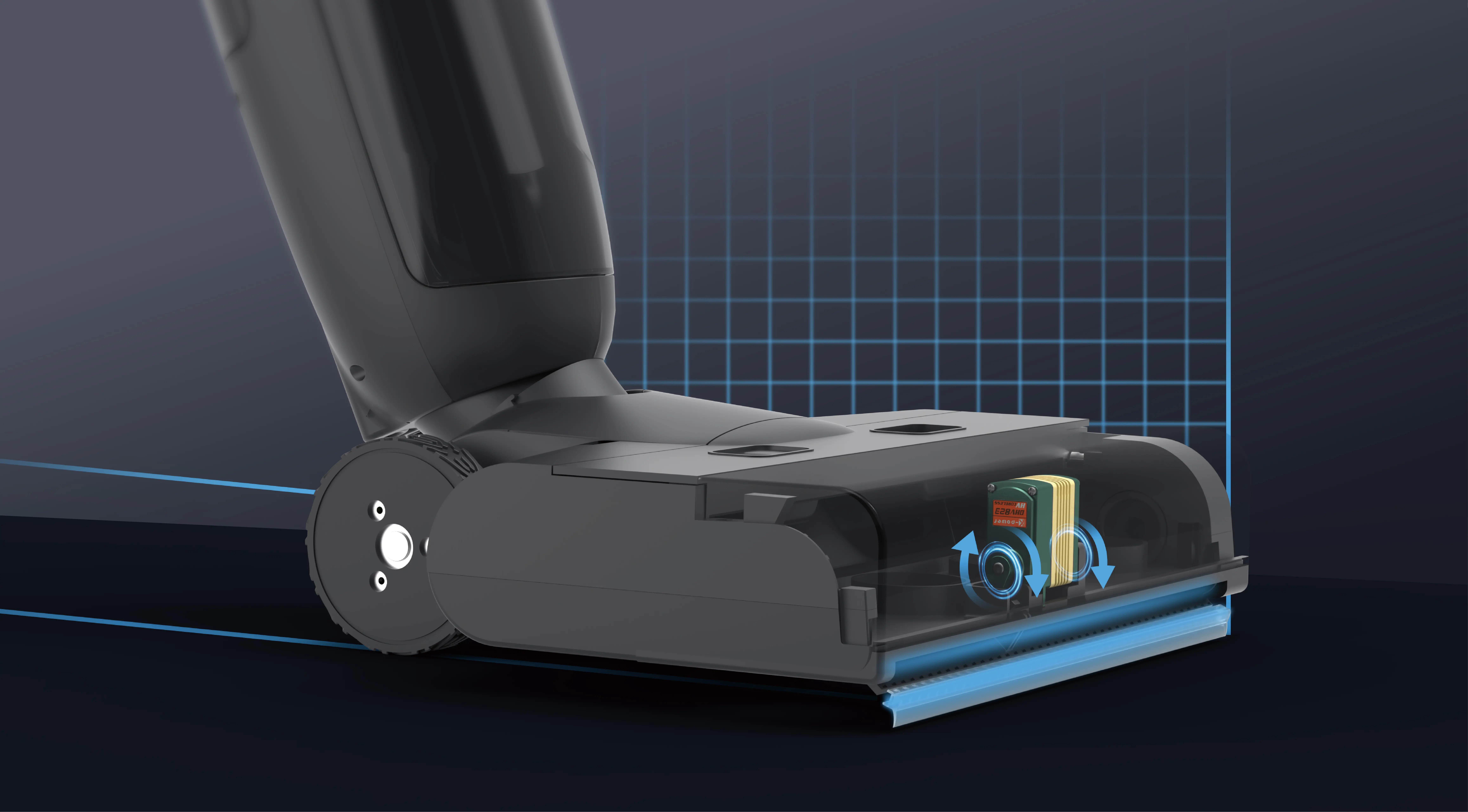 FOTILE miboi | Front Scraper Servo Motor in Floor Cleaner